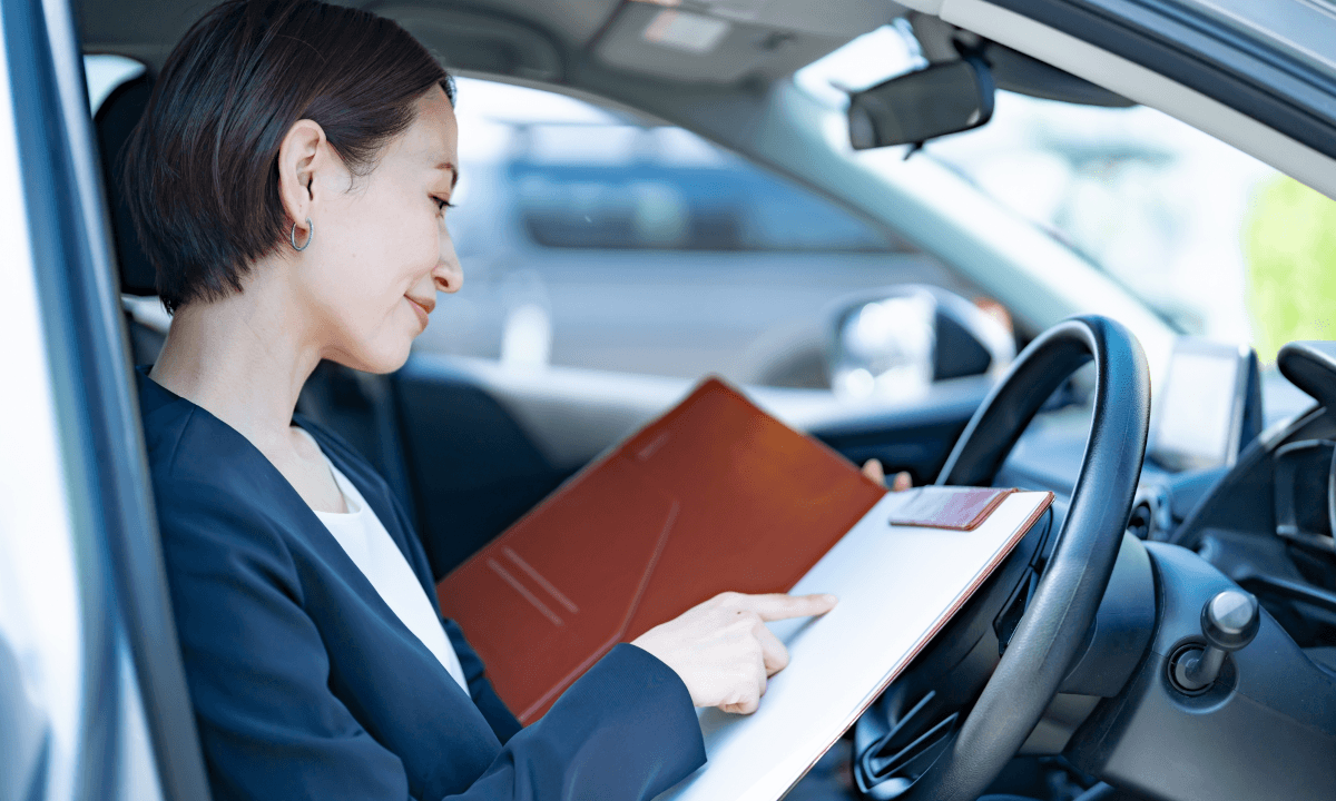 中古車販売事業の仮イメージ